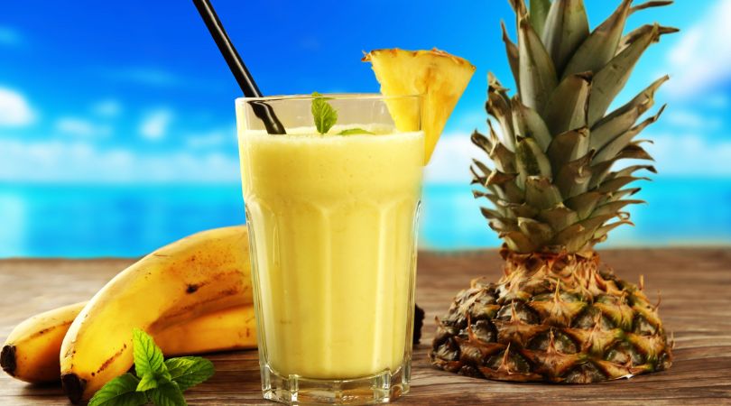 Melt Fat With This Pineapple And Banana Drink